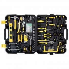 Набор инструментов универсальный, 168 предметов, пластиковый кейс, ГРАНДМАСТЕР, 671336