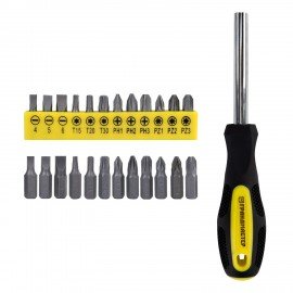 Набор инструментов универсальный, 60 предметов, пластиковый кейс, ГРАНДМАСТЕР, 671338