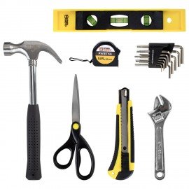 Набор инструментов универсальный, 60 предметов, пластиковый кейс, ГРАНДМАСТЕР, 671338