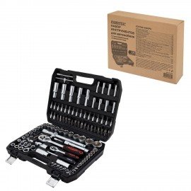 Набор инструментов для автомобиля, 108 предметов, пластиковый кейс, RABBITEX, 671339