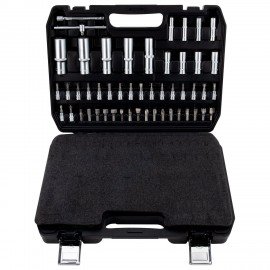 Набор инструментов для автомобиля, 108 предметов, пластиковый кейс, RABBITEX, 671339