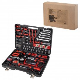 Набор инструментов универсальный, 159 предметов, пластиковый кейс, RABBITEX, 671340