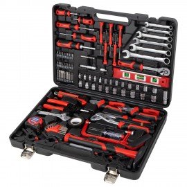 Набор инструментов универсальный, 159 предметов, пластиковый кейс, RABBITEX, 671340