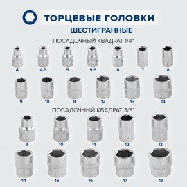 Набор инструментов универсальный, 159 предметов, пластиковый кейс, RABBITEX, 671340