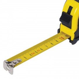 Рулетка измерительная 5м х 19мм, обрезиненный корпус, с фиксатором, RABBITEX Standard, 671349