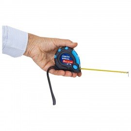 Рулетка измерительная 3м х 16мм, обрезиненный корпус, 3 фиксатора, RABBITEX Special, 671353