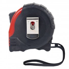 Рулетка измерительная 5м х 19мм, обрезиненный корпус, 3 фиксатора, RABBITEX Professional, 671357