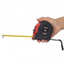 Рулетка измерительная 10м х 25мм, обрезиненный корпус, 3 фиксатора, RABBITEX Professional, 671359