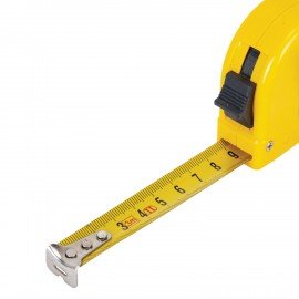 Рулетка измерительная 3 м х 16 мм, пластиковый корпус, с фиксатором, ГРАНДМАСТЕР Classic, 671360