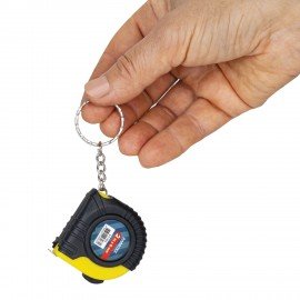 Рулетка-брелок 2м х 8мм, обрезиненный корпус, RABBITEX, 671365