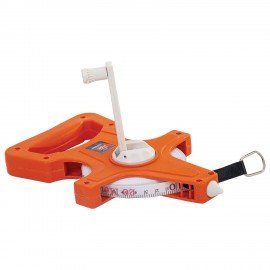 Рулетка геодезическая 20м х 13мм, лента фибергласс, открытый корпус, RABBITEX, 671366