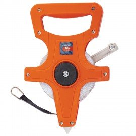 Рулетка геодезическая 20м х 13мм, лента фибергласс, открытый корпус, RABBITEX, 671366