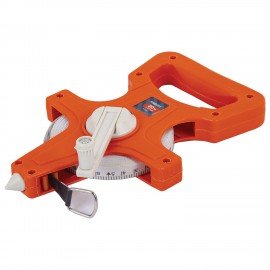 Рулетка геодезическая 20м х 13мм, лента фибергласс, открытый корпус, RABBITEX, 671366