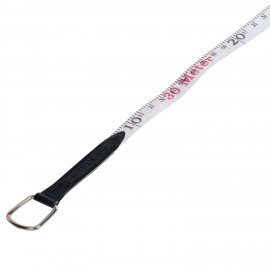 Рулетка геодезическая 30м х 13мм, лента фибергласс, открытый корпус, RABBITEX, 671367