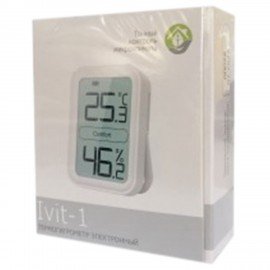 Термогигрометр электронный РЭЛСИБ Ivit-1 с поверкой РФ, шк 61375