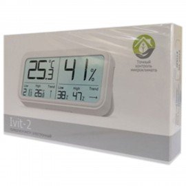 Термогигрометр электронный РЭЛСИБ Ivit-2 с поверкой РФ, шк 61511