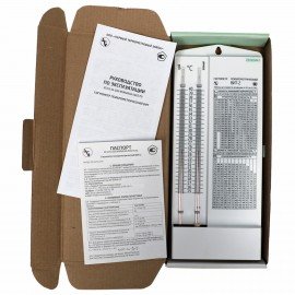 Гигрометр психрометрический ВИТ-2 с поверкой РФ, диапазон: от +15 до +40 °С, ПТЗ ш/к 32617