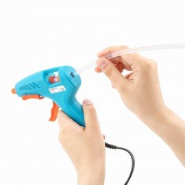 Клеевые стержни кристальные клейкость БАЗОВАЯ (DIY, хобби, флористика) 7х270мм 25 штук, RABBITEX, 671486