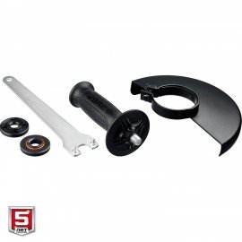 Машина шлифовальная угловая 2200 Вт, 6600 об/мин, диск 230 мм, ЗУБР Мастер УШМ-230-2205 П