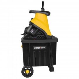 Садовый измельчитель электрический HUTER ESH-2500T, 2500Вт, 4600 об/мин, контейнер, 70/13/16