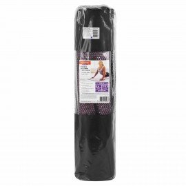 Коврик для йоги и фитнеса спортивный двухцветный, ТПЭ, 183x61x0,6 см, светло-розовый/синий, DASWERK, 680032