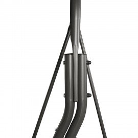 Качели садовые DASWERK "COMFORT SC-003", 3 места, Ш170хГ110хВ153, мягкое сиденье, кофейный, 680052