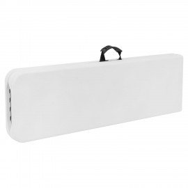 Скамья складная NOSTRESS Country FB-005 (ш1800*г280*в435мм), пластик HDPE белый, xxxx, 680058