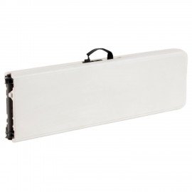 Скамья складная NOSTRESS Country FB-005 (ш1800*г280*в435мм), пластик HDPE белый, xxxx, 680058