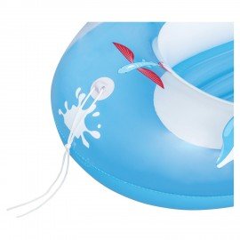 Надувная лодочка "Подводный мир" с окошком, 102х69 см, 3-6 лет, BESTWAY, 34037