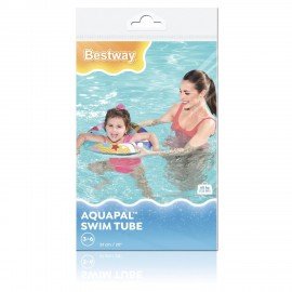 Надувной круг для плавания «Морские приключения», диам. 51см, 3-6 лет, до 60 кг, АССОРТИ, BESTWAY, 36113