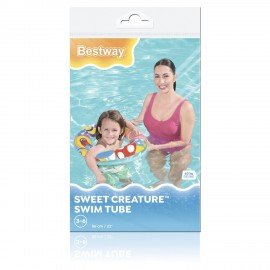 Надувной круг для плавания, диаметр 56 см, 3 - 6 лет, до 60 кг, АССОРТИ, BESTWAY, 36013