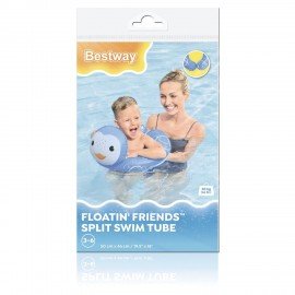 Надувной круг для плавания, разъемный "Животные", 3 - 6 лет, до 30 кг, АССОРТИ, BESTWAY, 36405