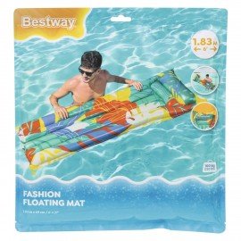 Надувной матрас для плавания "Модный" 183х69см, до 100 кг, АССОРТИ, BESTWAY, 44033