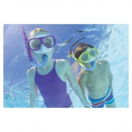 Комплект для плавания маска+трубка от 7 лет, АССОРТИ, BESTWAY, 24035