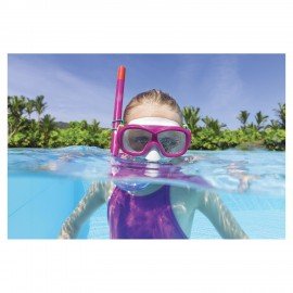 Комплект для плавания маска+трубка от 7 лет, АССОРТИ, BESTWAY, 24035