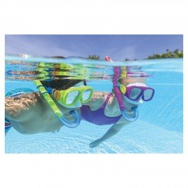 Комплект для плавания маска+трубка от 7 лет, АССОРТИ, BESTWAY, 24035