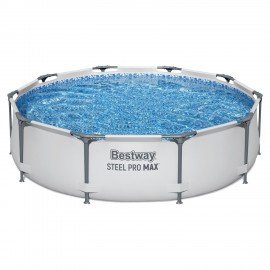 Каркасный бассейн с фильтр - насосом 1249л/ч, "Steel Pro Max" 305х76 см, 4678л, BESTWAY, 56408