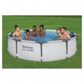 Каркасный бассейн с фильтр - насосом 1249л/ч, "Steel Pro Max" 305х76 см, 4678л, BESTWAY, 56408