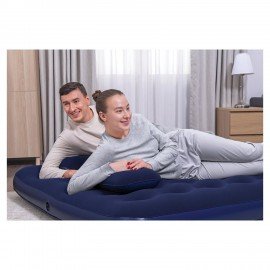 Надувной матрас 152х203х22см с подушками и насосом, до 300кг, BESTWAY,67374