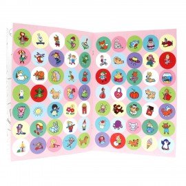 Книжка-раскраска НАХОДИЛКА С НАКЛЕЙКАМИ, для девочек, 197х276 мм, 24 стр., ПП, 2151-3