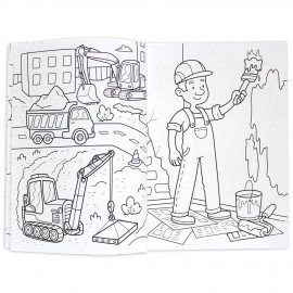 Книжка-раскраска СУПЕРРАСКРАСКА ДЛЯ МАЛЬЧИКОВ, 200х280 мм, 64 стр., ПП, 1208-5