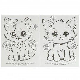 Раскраски "Для девочек", КОМПЛЕКТ 10 шт., А4, 214х290 мм, 16 стр., лицензия, УМКА