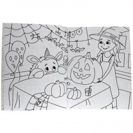 Раскраска для девочки "ЕДИНОРОГ", 242х300 мм, 80 стр., ПП, 38849