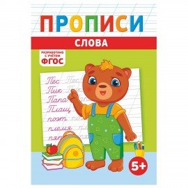 Прописи детские по ФГОС, А5, 16 стр., 14х20 см, АССОРТИ, ЛиС