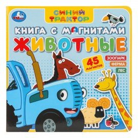 Книга с магнитами, 6 стр., 2 вида, 200х200 мм, АССОРТИ, УМКА