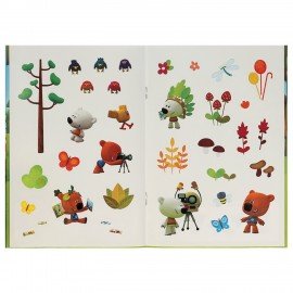 Книжка с наклейками ЛИЦЕНЗИОННЫЕ СЮЖЕТЫ, ассорти, 145х210мм. 8 стр. УМКА