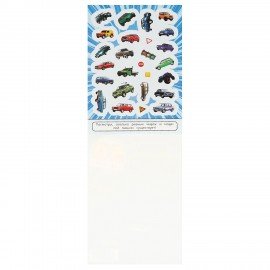 Альбом с наклейками, 50 стикеров, ассорти, 145 х 210 мм, 4 стр., УМКА