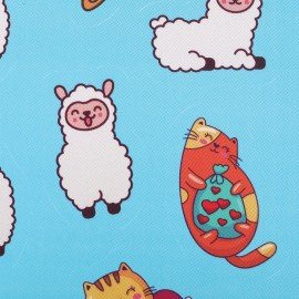 Альбом с наклейками, 50 стикеров, ассорти, 145 х 210 мм, 4 стр., УМКА