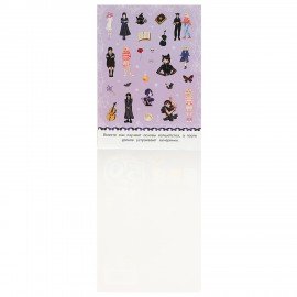 Альбом с наклейками, 50 стикеров, ассорти, 145 х 210 мм, 4 стр., УМКА