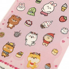 Альбом с наклейками, 50 стикеров, ассорти, 145 х 210 мм, 4 стр., УМКА